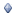 Diamante Azul Pequeno Emoticon