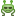 Monstrinho Alienígena Verde Emoticon
