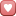 Coraçãozinho Branco Quadrado Vermelho Emoticon