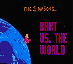 Simpsons - Bart Vs. The World