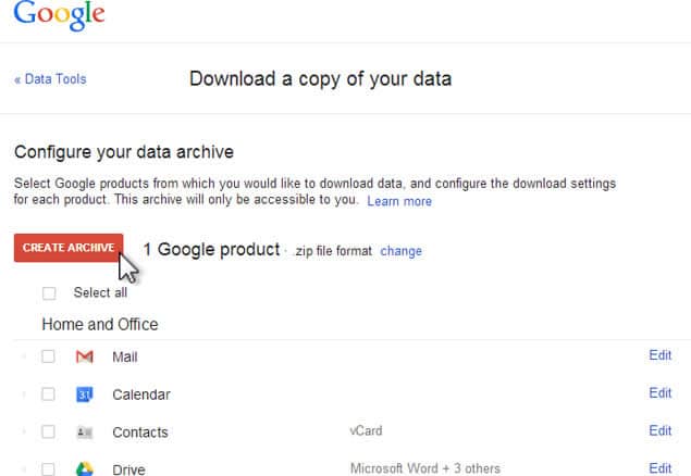 orkut passo3 Google anuncia o fim do Orkut. Veja aqui como fazer backup dos seus dados.