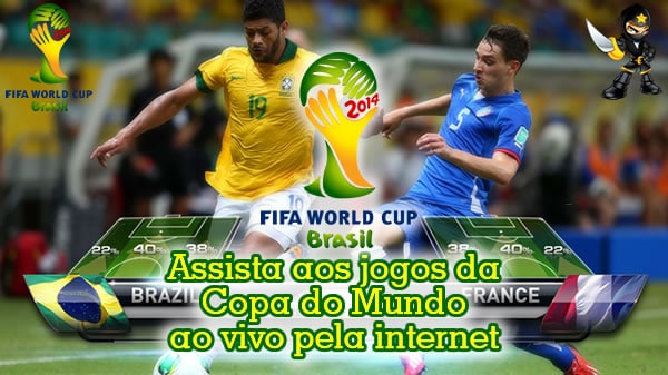 Assistir os jogos da Copa do Mundo ao vivo online pela internet