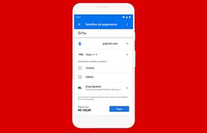 Google Pay começa a aceitar cartões de débito