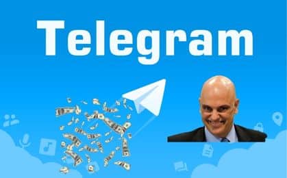 Alexandre Moraes multa Telegram 1,2 mi